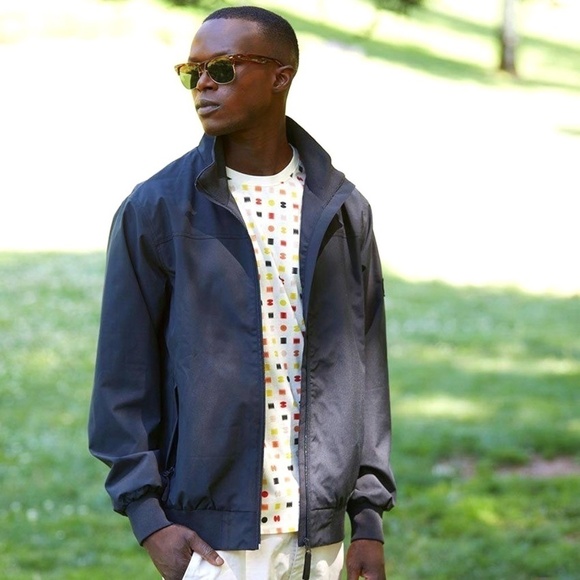 Tiwel mens size S navy jacket - Picture 1 of 11